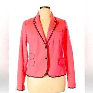 Gap Neon Pink stretch fit blazer sz 16